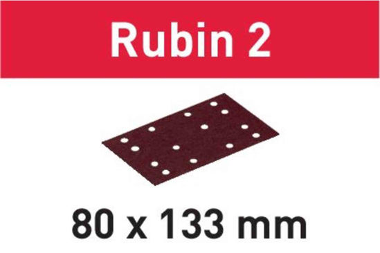 Picture of Grit Abrasives Rubin 2 STF 80X133 P150 RU2/50